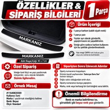 Mlh Store Mazda 3 Hatchback 2013-2018 Modellere Uyumlu Karbon Bagaj Şeridi