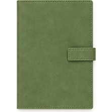 Victoria's Journals Executive A5 Çizgili Defter – Vegan Deri, 112 Yaprak, 100 gr
