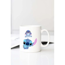 Meschain Meschaın Disney Baskılı 330 ml Porselen Kupa Bardak (123463-1)