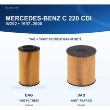 Mercedes Benz C (W202) Yağ+Yakıt Filtre Bakım Seti