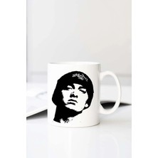 Meschain Meschaın Eminem Sil Et Baskılı 330 ml Porselen Kupa Bardak (123473-3)