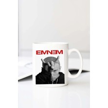 Meschain Meschaın Eminem Bo A Areti Baskılı 330 ml Porselen Kupa Bardak (123473-4)