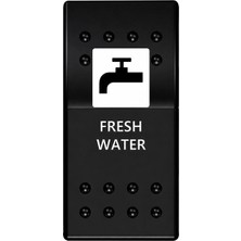 Maroces MR-134M-S6 Marin Switch On-Off 12-24V 3 Bacaklı Kırmızı Hidrafor Tatlı Su