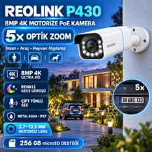 Reolink P430 8MP 4K Motorize Lensli PoE Güvenlik Kamerası