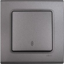 Viko Linnera Life Granit Grisi Renkli Elektrik Anahtarı Modern Tasarım ve Yüksek Dayanıklılık