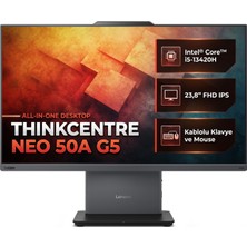 Lenovo Thinkcentre Neo 50A G5 Intel Core I5-13420H 32GB 512GB SSD 23.8" Fhd Freedos All In One Pc 12SC000QTR 019