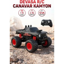 Farbu Oyuncak Uzaktan Kumandalı Dev Boy Challenger 4x4 15 Km Hızlı 1:16 Ölçek 6 Fonksiyon Gerçekçi Oyuncak Araba