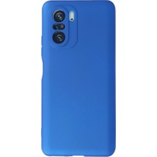 Xiaomi Poco F3 Kılıf First Silikon - Mavi