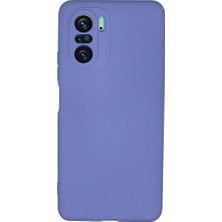 Xiaomi Poco F3 Kılıf Nano Içi Kadife Silikon - Lila