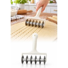 Omilife 6 Bıçaklı Hamur Kesme Rulosu Pizza Dilimleyici Çoklu Hamur Şerit Kesici Mutfak Aparatı