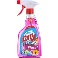 Camsil Floral Cam Silme Spreyi 500 ml Etkili Temizlik Özelliği ile Cam Parlatıcı