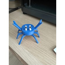 3D Baskı Gezegeni Yengeç Tasarımlı Kaşıklık - Tezgah Üstü Dekoratif Kaşık Altlığı & Tutucu