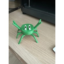 3D Baskı Gezegeni Yengeç Tasarımlı Kaşıklık - Tezgah Üstü Dekoratif Kaşık Altlığı & Tutucu