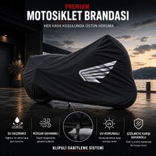 ULTRASHOP Honda Pcx 125 Siyah Motosiklet Branda Su Geçirmez Motor Branda