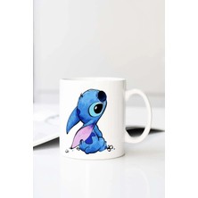 Meschain Meschaın Disney Baskılı 330 ml Porselen Kupa Bardak (123463-2)