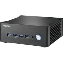 Shuttle NT10H5 Pc  Xpc Nano (I5 Işlemcili) 16 GB DDR5-5600 So-Dımm / 1 Tb M.2 2280 Pcle 4.0 Nvme SSD Freedos