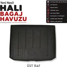 Öz-İş Audi A3 Sportback Halı Bagaj Havuzu (2013 - 2021 Arası) Üst Raf