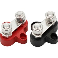 waterproof ŞASE TERMİNALI 2XM8 KUTUPLU KIRMIZI+SİYAH IC-280B-1
