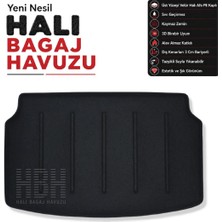 Oz Toyota Yaris (Üst Raf) Halı Bagaj Havuzu (2020 Sonrası)