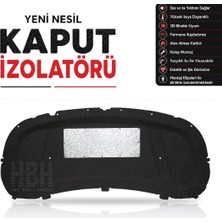 Öz-İş Opel Astra K HB Kaput Altı İzolatörü 2015-2022 Arası Yüksek Isıya Dayanıklı Ses İzolasyonu