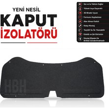 Hbh Toyota Auris Kaput Altı İzolatörü (2013-2018 ARASI)