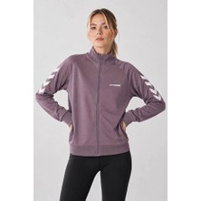 Hummel Genesa Fermuarlı Sweatshirt Kadın - Mor