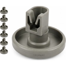 yzcpart Aeg F35400IMO Bulaşık Makinesi Uyumlu Alt Sepet Tekerleği 8 Adet