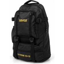 Savage Profesyonel Körüklü Sırt Çantası - Savex - 55+10 Lt - Siyah