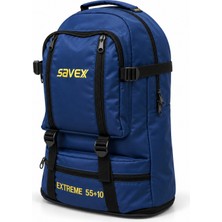 Savage Profesyonel Körüklü Sırt Çantası - Savex - 55+10 Lt - Lacivert