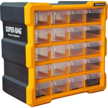 RIDEPRO Superbag 20'li Küçük Monoblok Çekmece Seti