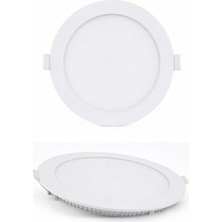 Helios HS1004 15W Sıva Altı LED Panel Beyaz Işık Yuvarlak Spot Armatür