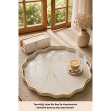 Enza Beste Çay Kahve Kahvaltılık ve Sunum Tepsisi 40 x 40