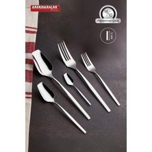 Belirtilmemiş Enza Lina 60 Parça Çatal Kaşık Seti Kutulu