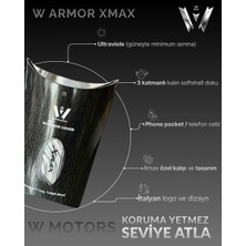 W Armor Yamaha Xmax 2016-2026Tam Uyumlu | Premium 3 Katmanlı SoftshellTelefon Cepli | Sele KılıfıW Motors • Italian touch on every ride
