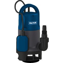 Factor 750W Plastik Gövdeli Temiz Su Drenaj Pompası FACCD750PN
