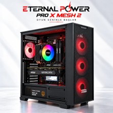 Eternal Power Amd Ryzen 7 5700X - Msı Geforce Rtx 4060 8gb - Kingston 32GB 3600MHZ Ddr4 Ram - 1tb Nvme M.2 SSD - Green Notus 100 Argb Soğutma Hazır Oyuncu Bilgisayarı