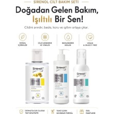 Sirenol Cilt Dengeleyici Set Tonik Köpük Dengeleyici Krem   300 mL / 250 mL / 60 mL