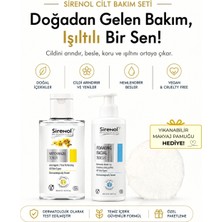 Sirenol Doğal Cadı Fındığı Cilt Sıkılaştırıcı Tonik ve Yüz Yıkama Köpüğü Set