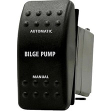 Maroces MR-134M-S10 Marin Switch (On)-Off-On 12-24V 3 Bacaklı Sintine Pompası