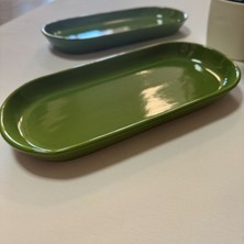 Keramika 27 cm Iki Adet Servis Tabağı
