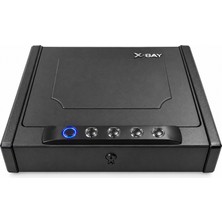 X-BAY XB-1000 Parmak İzli Dijital Çelik Tabanca ve Değerli Eşya Kasası