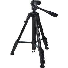 Prodigix PDX 301 DX Plus Siyah Tripod - Kaymaz Özellikli Canon Nikon Sony Uyumlu