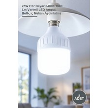 Yenilig 2 Adet CT-4330B Torch Ampul – 25W E27 Beyaz 6400K 1600 Lm Verimli LED Ampul, Bulb, Iç Mekan Aydınlatma