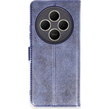 aklow akyoleticaret Redmi 14C Kılıf Trend S Plus Kapaklı Kılıf - Lacivert