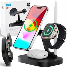 Store W52 4 In 1 Kablosuz Şarj Standı iPhone & Airpods & Watch & Pencil