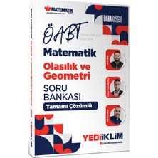 Yediiklim Yayınları Yediiklim 2027 Öabt Matematik Öğretmenliği Olasılık ve Geometri Tamamı Çözümlü Soru Bankası