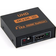 Store 2 Port UHD 4K HDMI Switch Ekran Monitör Splitter Çoklayıcı Çoğaltıcı