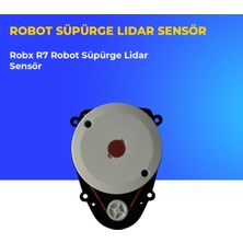 Ümit Maker Robx R7 Robot Süpürge Lidar Sensör