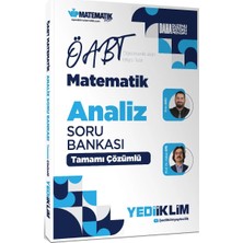 Yediiklim Yayınları Yediiklim 2027 Öabt Matematik Öğretmenliği Analiz Tamamı Çözümlü Soru Bankası