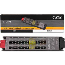 Cata CT-2578V 12V 360W 30A Şerit LED Trafosu LED Power Supply